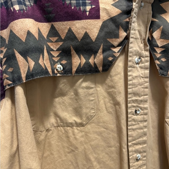 Vintage Roughrider By circle t Western Button Up Shirt Large - Picture 7 of 7